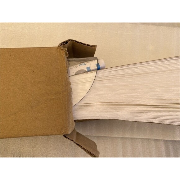 Redi Shade Light Filtering Pleated Fabric Shade No Tools Original Arch White 72" - Picture 2 of 5